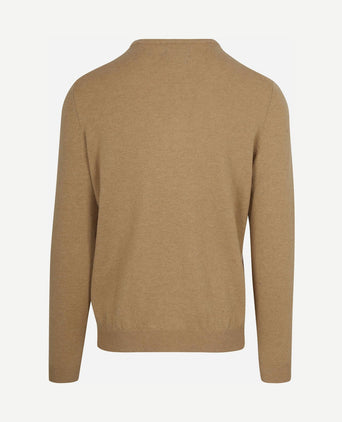 Trui merinowol beige