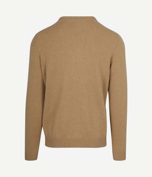 Trui merinowol beige