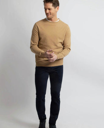 Steppin' Out trui merinowol beige | Regular-fit