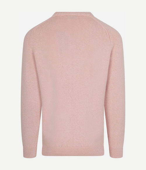 Fine knit trui roze
