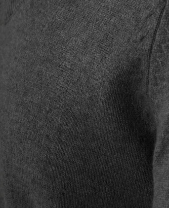 Steppin' Out trui v-hals lamswol antraciet | Regular-fit