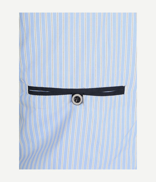 Turbo twill jacket donkerblauw