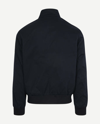 Turbo twill jacket donkerblauw