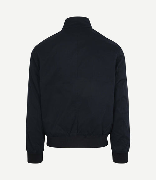 Turbo twill jacket donkerblauw