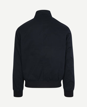 Turbo twill jacket donkerblauw