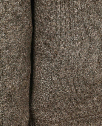 Vest melange groen bruin
