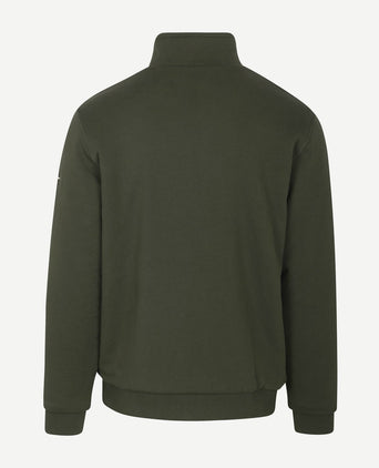 Vest teddy groen