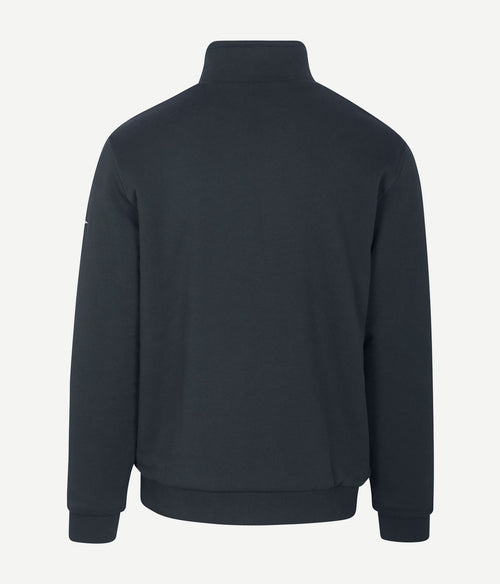 Vest teddy donkerblauw