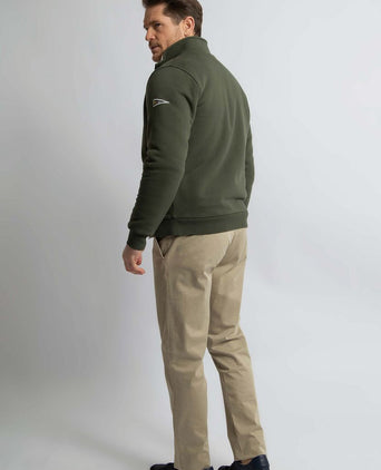 Steppin' Out vest teddy groen | Regular-fit