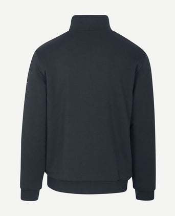 Vest teddy donkerblauw