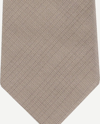 Stropdas zijde beige k82-1