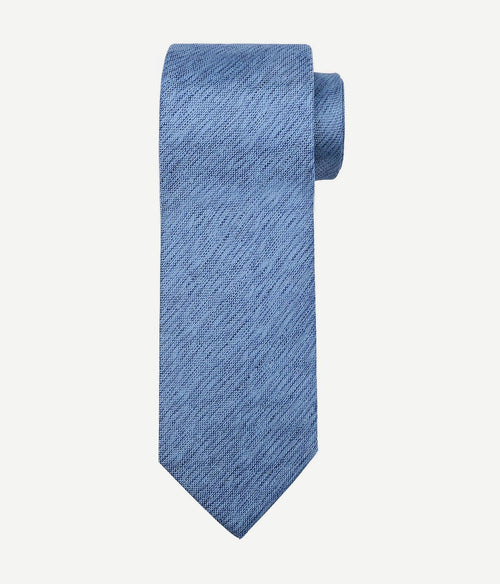 Stropdas zijde blauw k81-2