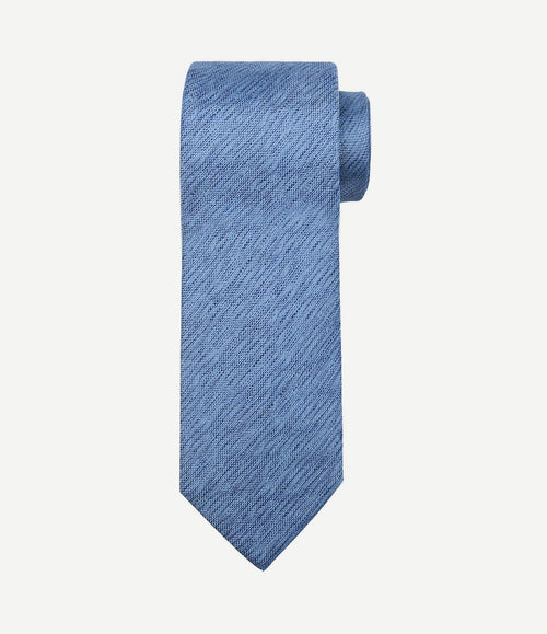 Stropdas zijde blauw k81-2