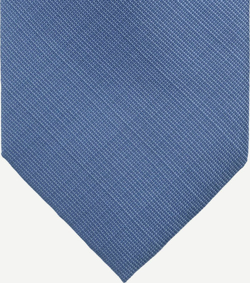 Stropdas zijde blauw k81-9