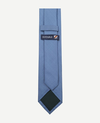 Stropdas zijde blauw k81-9