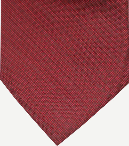 Stropdas zijde bordeaux k82-1