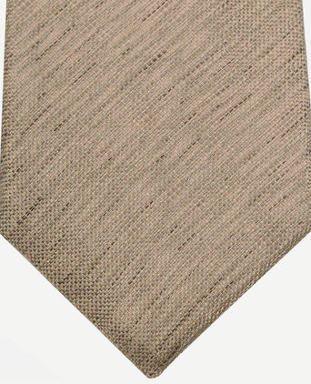 Stropdas zijde bruin k82-1