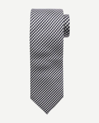 Stropdas zijde dessin ruit k82-3