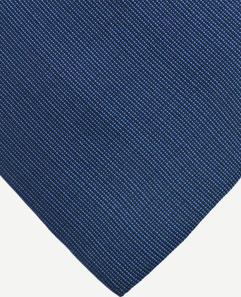 Stropdas zijde donkerblauw k82-1