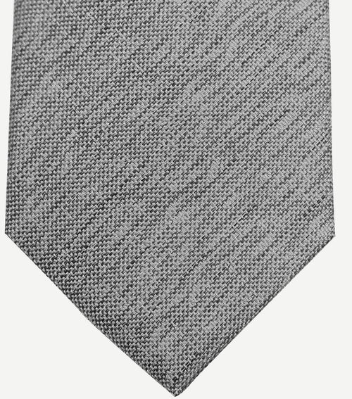 Stropdas zijde grijs k82-1