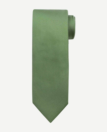 Stropdas zijde groen k81-10