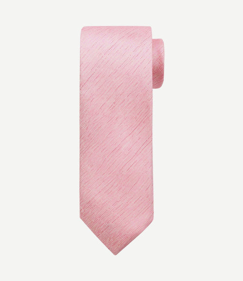 Stropdas zijde roze k81-3