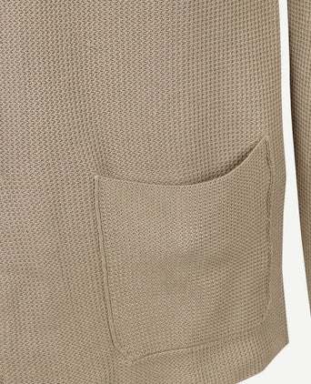 Cardigan button aaron beige