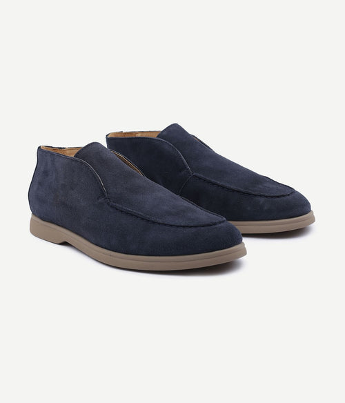 Suitable ace loafers donkerblauw