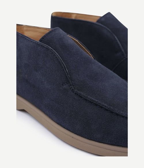 Suitable ace loafers donkerblauw