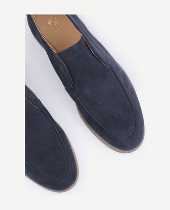 Suitable ace loafers donkerblauw