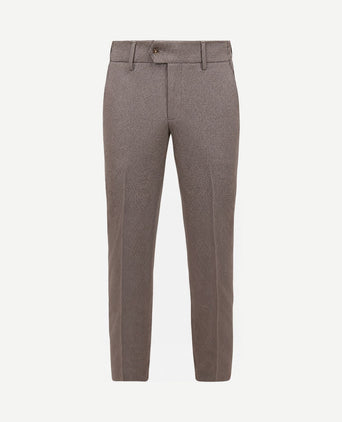Aiden pantalon houndstooth tabacco