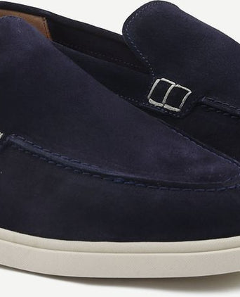 Suitable azul loafers donkerblauw