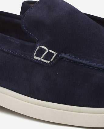Suitable azul loafers donkerblauw
