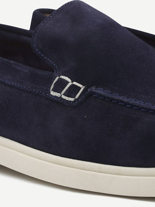 Suitable azul loafers donkerblauw