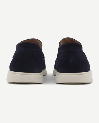Suitable azul loafers donkerblauw