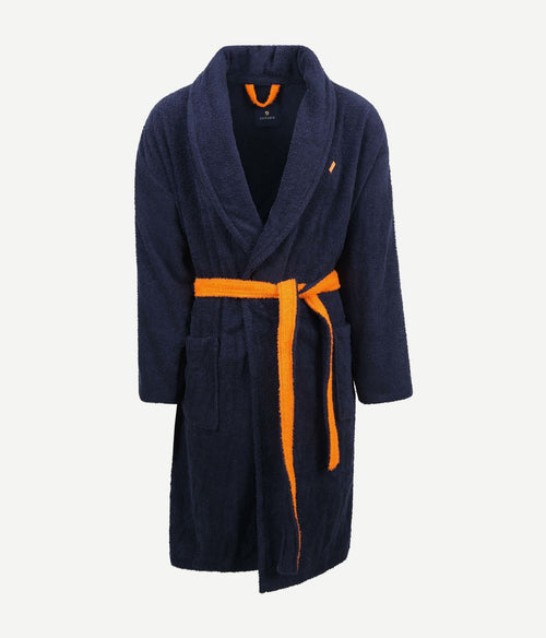 Suitable badjas donkerblauw | Regular-fit