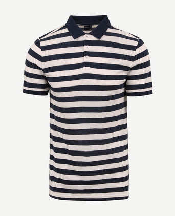 Suitable balky polo donkerblauw