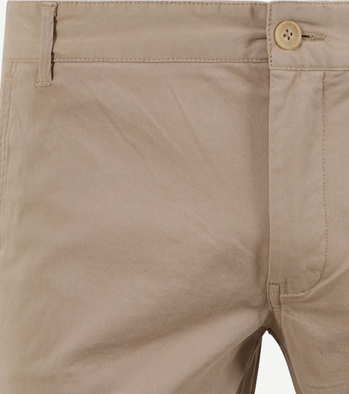 Suitable barri short beige | Slim-fit