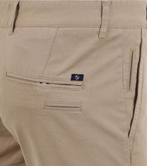 Suitable barri short beige | Slim-fit