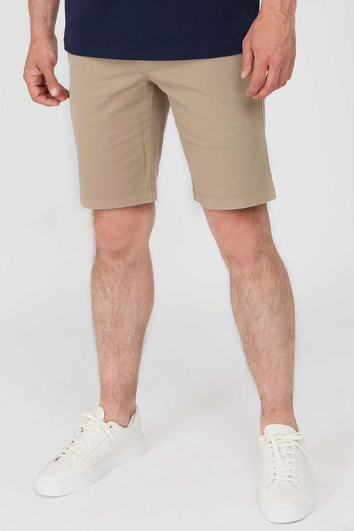 Suitable barri short beige | Slim-fit