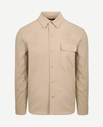 Base shacket beige