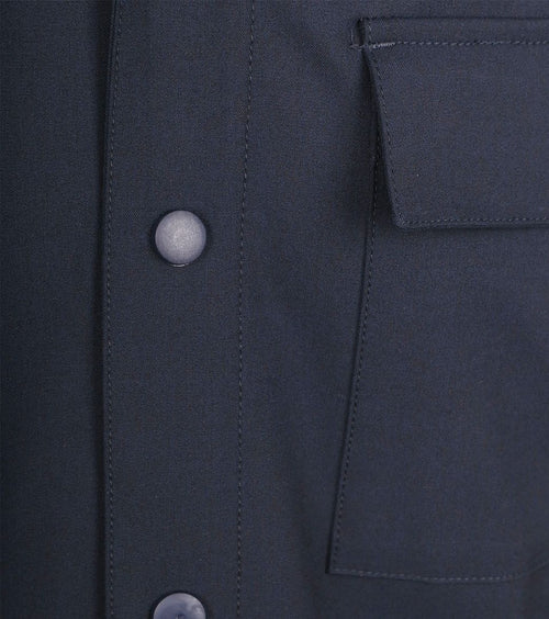 Base shacket donkerblauw