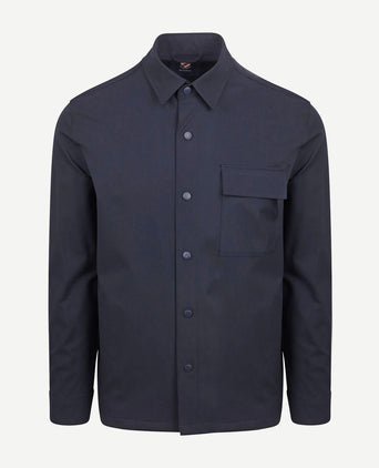 Base shacket donkerblauw