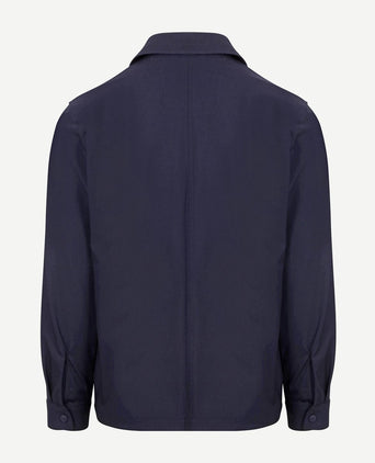 Base shacket donkerblauw