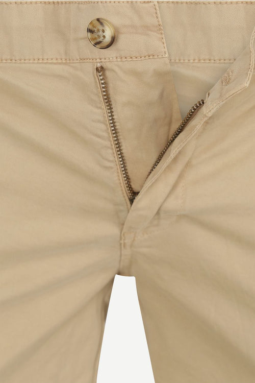 Suitable berry short beige | Slim-fit