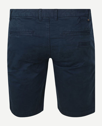 Suitable berry short donkerblauw | Slim-fit