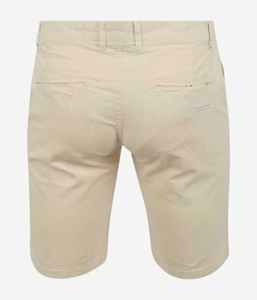 Suitable berry short ecru | Slim-fit