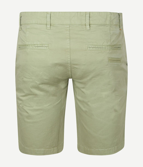 Suitable berry short groen | Slim-fit