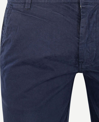 Suitable berry short donkerblauw | Slim-fit