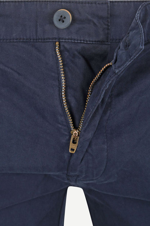 Suitable berry short donkerblauw | Slim-fit